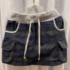 チェック柄スカート グローバルワーク