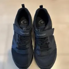 SUPERSTAR ブラック スニーカー　22.5センチ