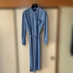 BANANA REPUBLIC デニムブルーシャツワンピース M