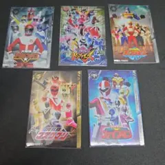 スーパー戦隊カード 5枚セット