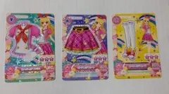 アイカツ！ カード 星宮いちごNEWスクールドレスセット ピンクトルテブラウス