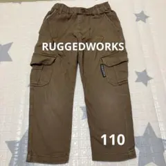 RUGGEDWORKS ベージュ　カーゴパンツ 110のサムネイル