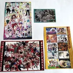 僕のヒーローアカデミア　ジャンプ　シール　ステッカー　ワンピース　付録