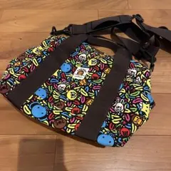 美品 正規品 BAPE KIDS 2WAY ショルダーバッグ APE エイプのサムネイル