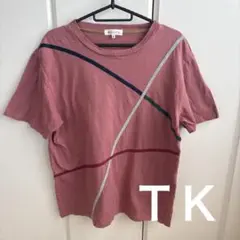 【ＴＫ】 ピンク Tシャツ Mのサムネイル