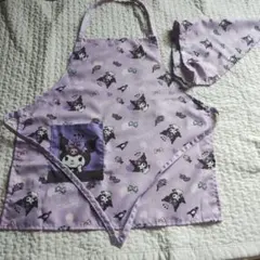 エプロンと三角巾のセット　130