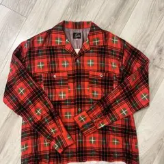 【美品】ニードルス　needles チェック柄 長袖シャツ