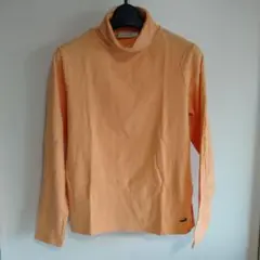 CROCODILE オレンジ タートルネック L