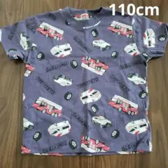 トミカ 車両プリント Tシャツ 110cm