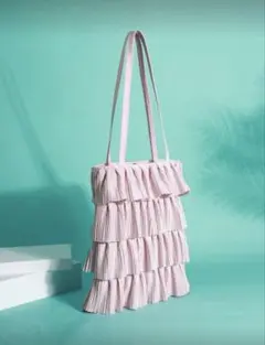 フリル トートバッグ