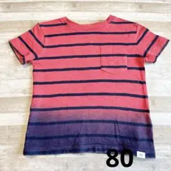 baby GAP ボーダー 半袖 Tシャツ 80