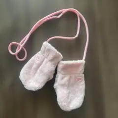 ミキハウス　ベビーミトン　手袋　肉球