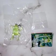 カエルのmineチャーム 口ぶら下がり