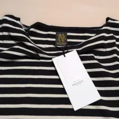 BATONER ボーダーTシャツ 半袖 綿100% サイズ1のサムネイル