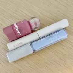 使いかけコスメ　コンシーラー　チーク　マスカラのサムネイル