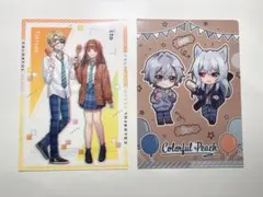 【お値下げ】カラフルピーチ　ファミマコラボ　クリアファイル