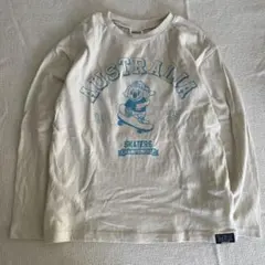 ブリーズ　キッズ　ロンT カットソー　130 ベージュ　コアラ