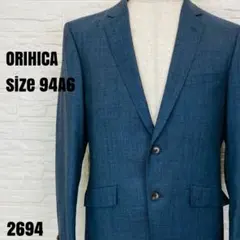 ORIHICA オリヒカ テーラードジャケット 94A6 グレー系 2694のサムネイル