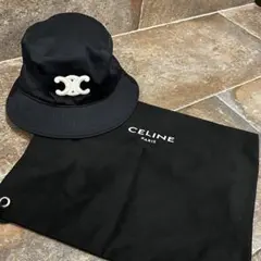 美品CELINE トリオンフバケットハット サイズM 保存袋付