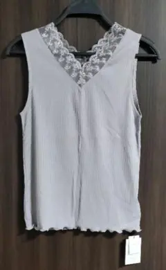♥最終価格♥新品タグ付き♥GRL グレイル♥スカラップレースタンクトップ