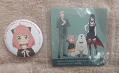 アーニャ ピンバッジとカードセット