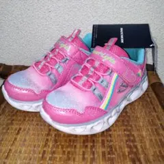 スケッチャーズ Heart Lights 16cm