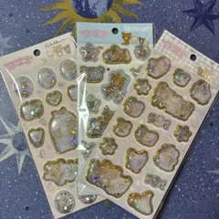 リラックマ キラッとぷくぷくエアーシール