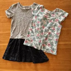 GAPワンピースとユニクロTシャツのセット