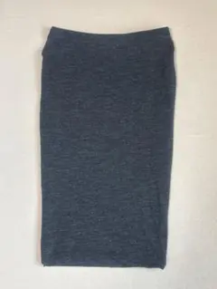 H&M ダークグレー タイトスカート XS ミディー丈のサムネイル