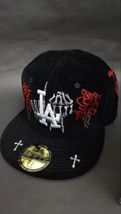 NEWERALAドジャース11hatsデザイナーズカスタムキャップブラック5/8