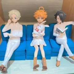 約束のネバーランド プレミアムフィギュア/エマ・ノーマン・レイ (3体セット)のサムネイル