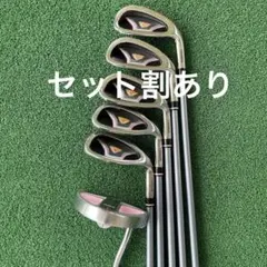 つるやゴルフレディース ゴルフクラブ アイアンセット パター付きのサムネイル