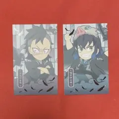 不死川玄弥 嘴平伊之助 鬼滅の刃 ハロウィン 2026 チェキ風ブロマイド
