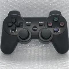 PS3対応 ワイヤレスコントローラー CECHZC2U互換 ブラック 動作確認済