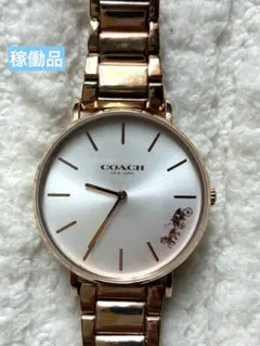 稼働品 COACH 腕時計 Perry CA.120.7.34.1857
