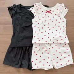 ★新品同様★女の子 セットアップ 2セット 90cm