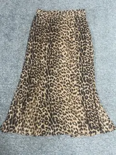 最終価格 神戸レタス レオパードマーメイドスカート