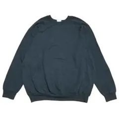 90s Lee ブラック 無地 クルーネック スウェット USA製 2XL