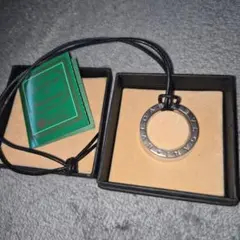 BVLGARI シルバーリングペンダント 証明書付き