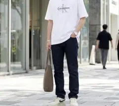 CK Calvin Klein デニムパンツ W76 濃紺インディゴ 日本製のサムネイル