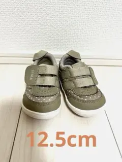 イフミーベビーシューズ ドット柄12.5cm