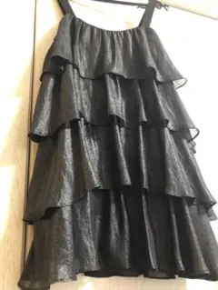 【美品】ムルーア　パーティー　結婚式　同窓会　クリスマス　ブラックラメ　夜の仕事のサムネイル
