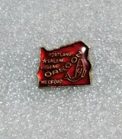 アメリカ オレゴン州 エナメルピン ピンバッチ USA50-7