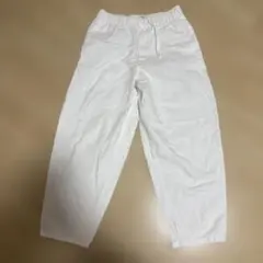 GU ホワイト カジュアルパンツ Sサイズ