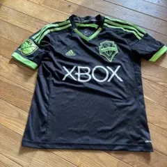 Seattle Sounders FC adidas シャツ M 黒/緑