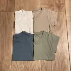 半袖肌着　80 4枚セット
