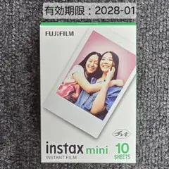 新品 FUJIFILM instax mini インスタントフィルム 10枚入り