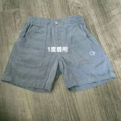 Op 半ズボン 120cm ブルー ポケット付き