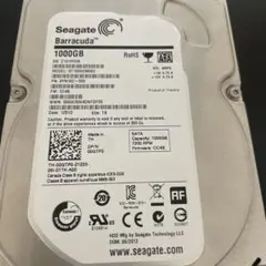 Seagate Barracuda 1000GB HDD 本体