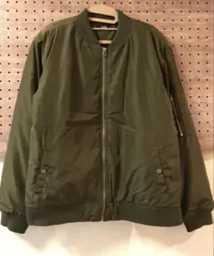 SPINNS MA-1ジャケット オリーブグリーン